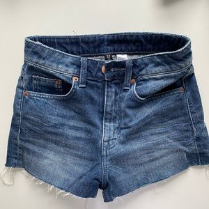 Jean shorts for women